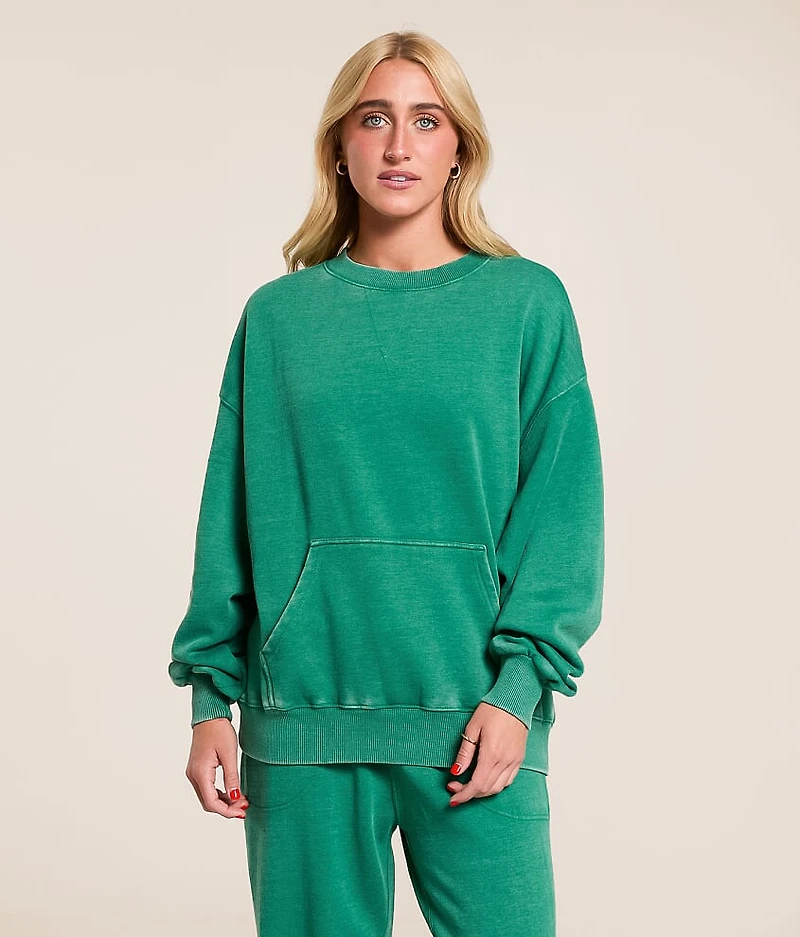 Slow It Down Oversized Pullover