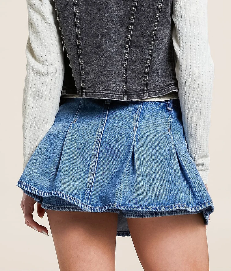 Stephie Denim Skort
