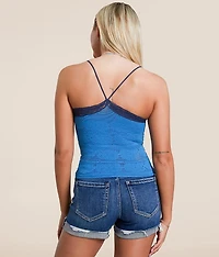Jules Seamless Cropped Cami Tank Top
