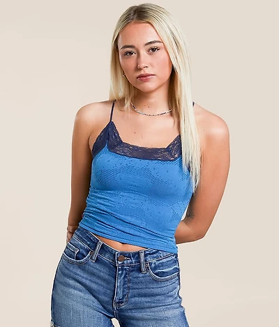 Jules Seamless Cropped Cami Tank Top