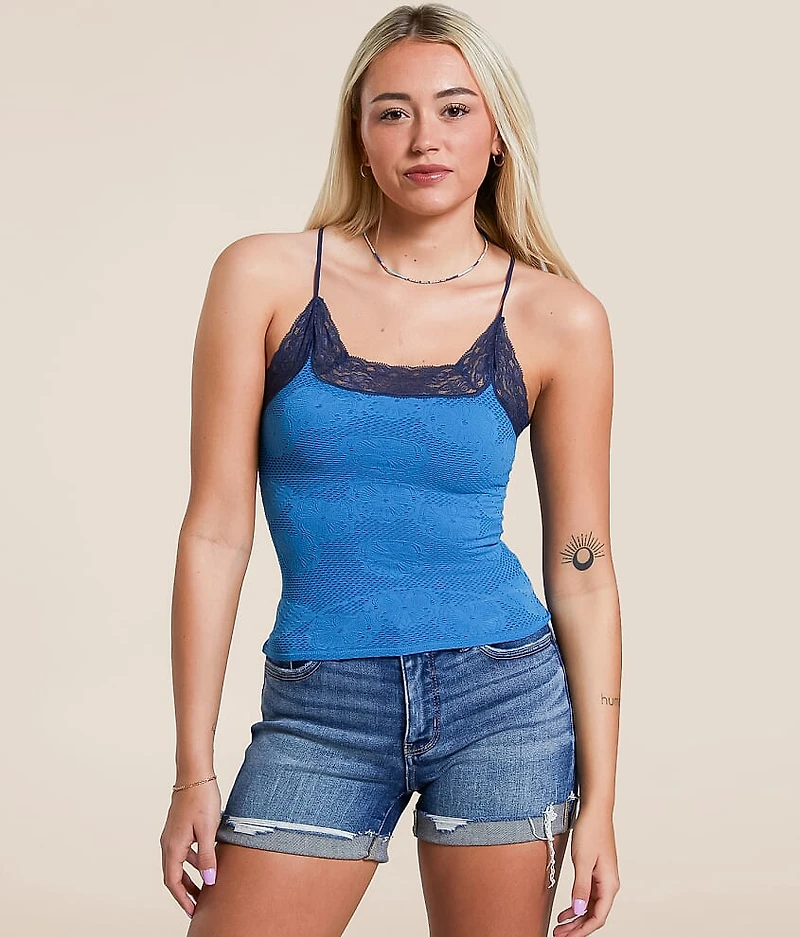 Jules Seamless Cropped Cami Tank Top