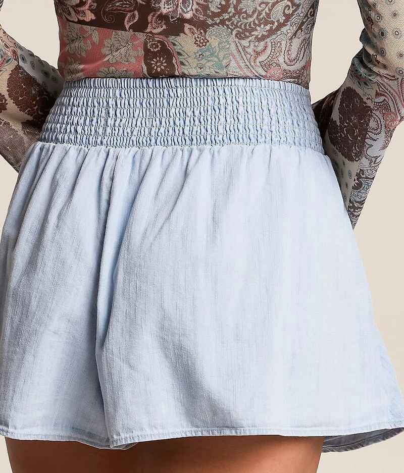 Paradise Found Denim Skort