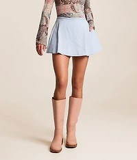 Paradise Found Denim Skort