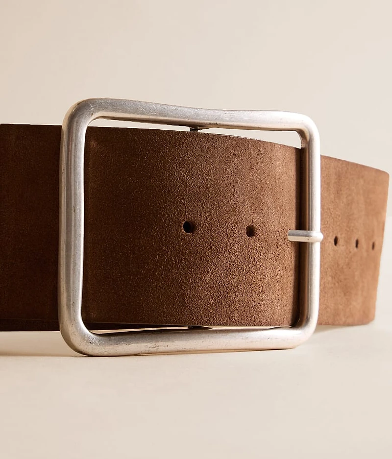 Suede Hex Hip Belt
