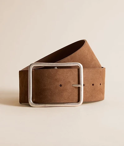 Suede Hex Hip Belt