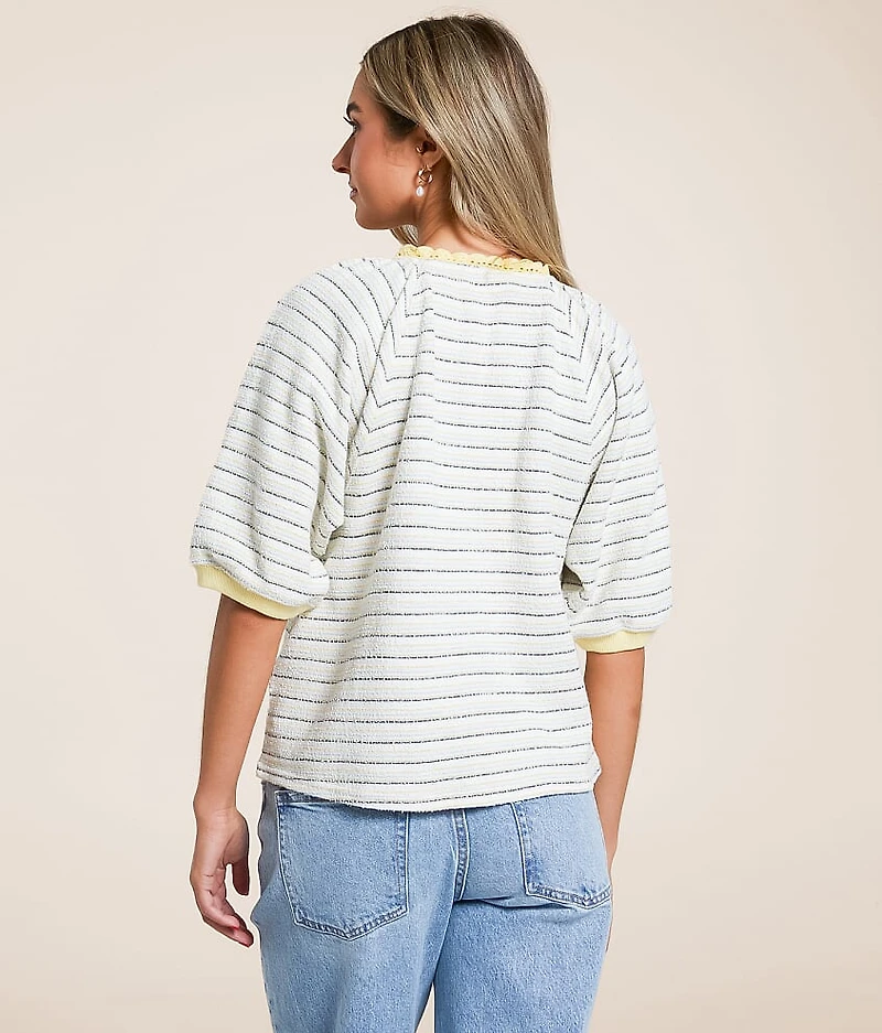 Tropics Front Tie Cardigan