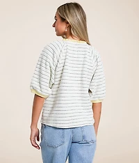 Tropics Front Tie Cardigan