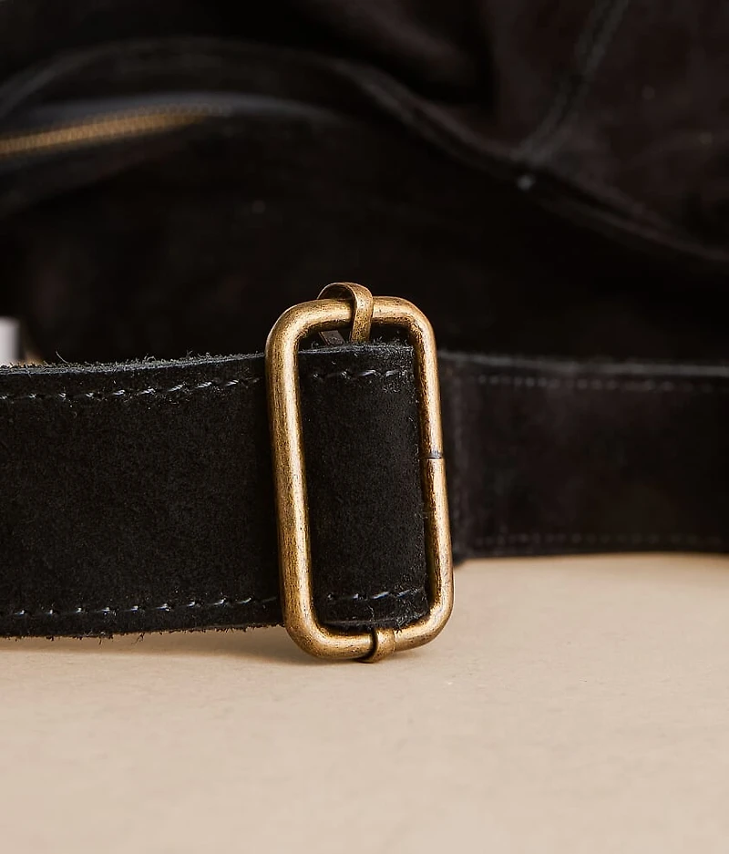 Rae Ruffle Leather Purse