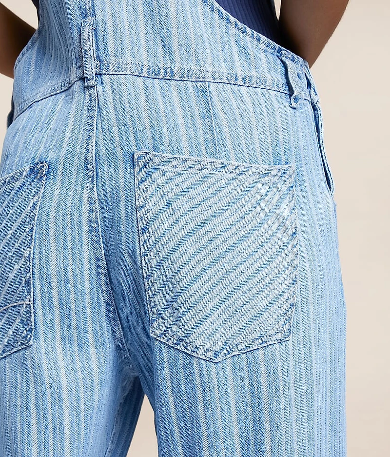 Ziggy Denim Cuffed Overalls