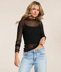 Free People Minding My Business Top