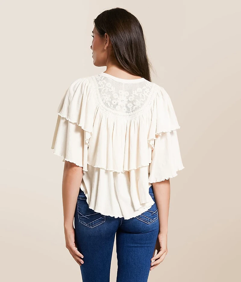 Rose Party Tiered Top