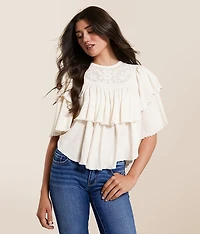 Rose Party Tiered Top