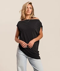 Cascadia Off The Shoulder Tunic Top