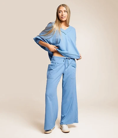 Staycation Wide Leg Lounge Pant