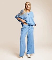 Staycation Wide Leg Lounge Pant