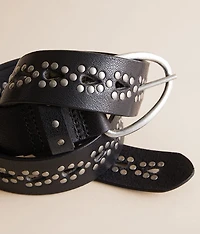 Preston Studded Leather Belt