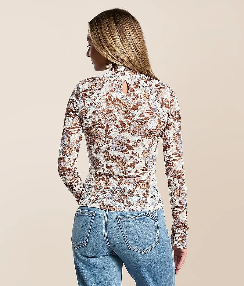 Lyric Floral Lace Top