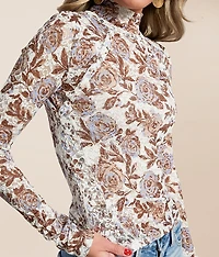 Lyric Floral Lace Top