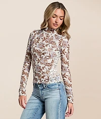 Lyric Floral Lace Top
