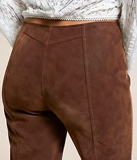 Glow Up Faux Suede Pants