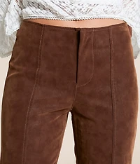 Glow Up Faux Suede Pants