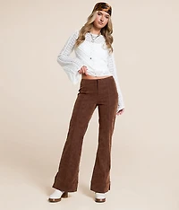 Glow Up Faux Suede Pants