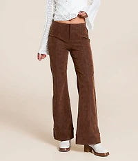 Glow Up Faux Suede Pants