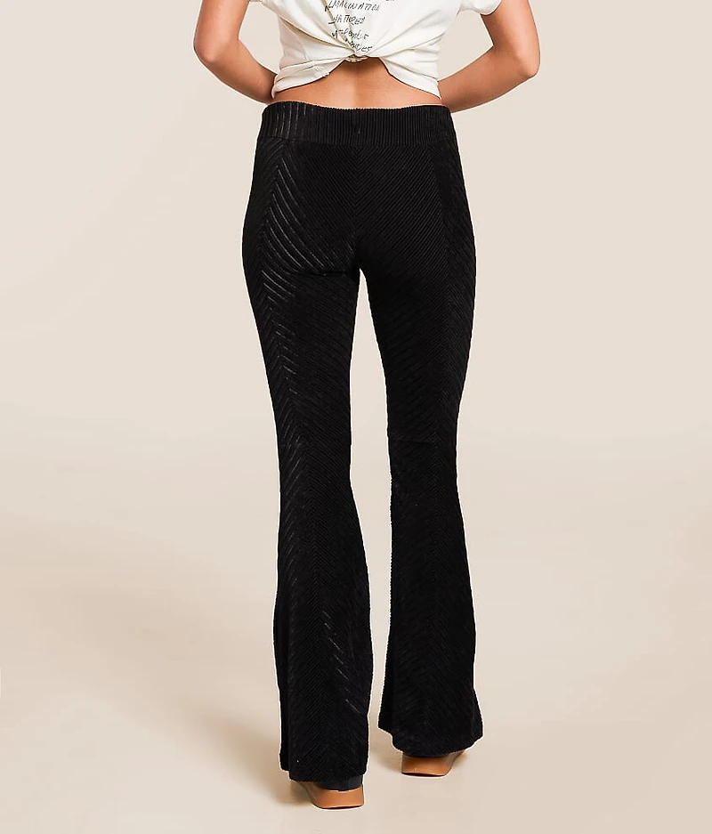 Penny Pull-On Velvet Flare Pant