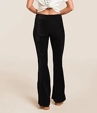 Penny Pull-On Velvet Flare Pant