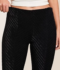 Penny Pull-On Velvet Flare Pant