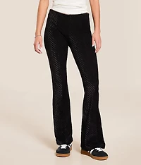 Penny Pull-On Velvet Flare Pant