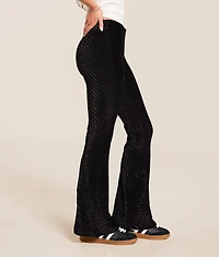 Penny Pull-On Velvet Flare Pant
