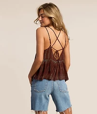 Ariel Rhinestone Tank Top