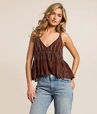Ariel Rhinestone Tank Top