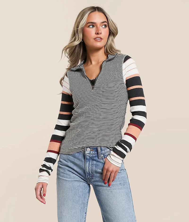 Avery Quarter Zip Top