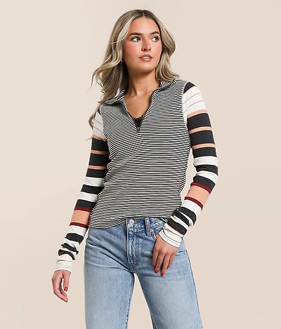Avery Quarter Zip Top