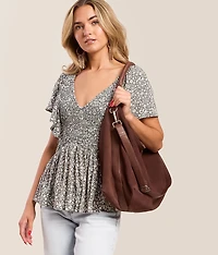 Suzie Slouchy Suede Purse