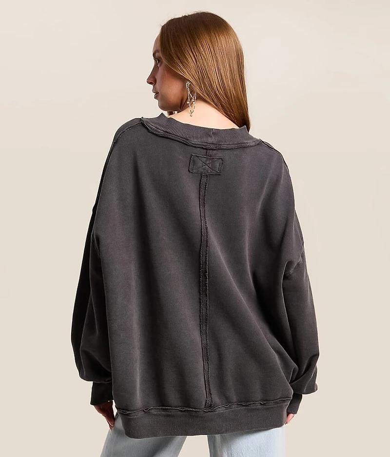 Palm Springs Oversized Pullover