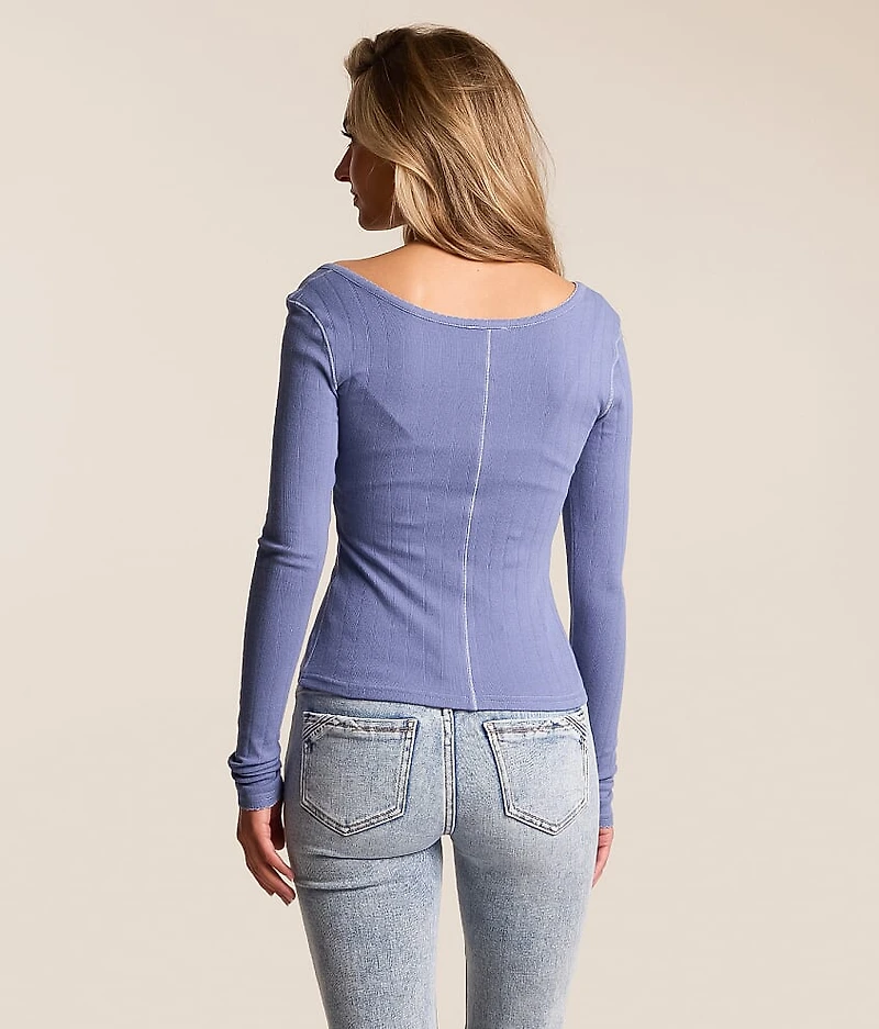 End Game Pointelle Top