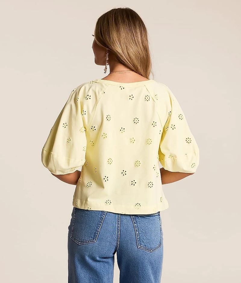 Jessie Eyelet Top