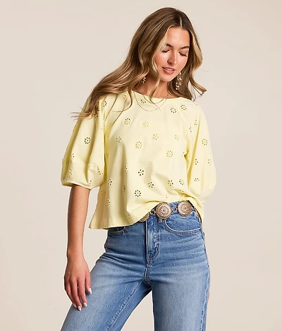 Jessie Eyelet Top