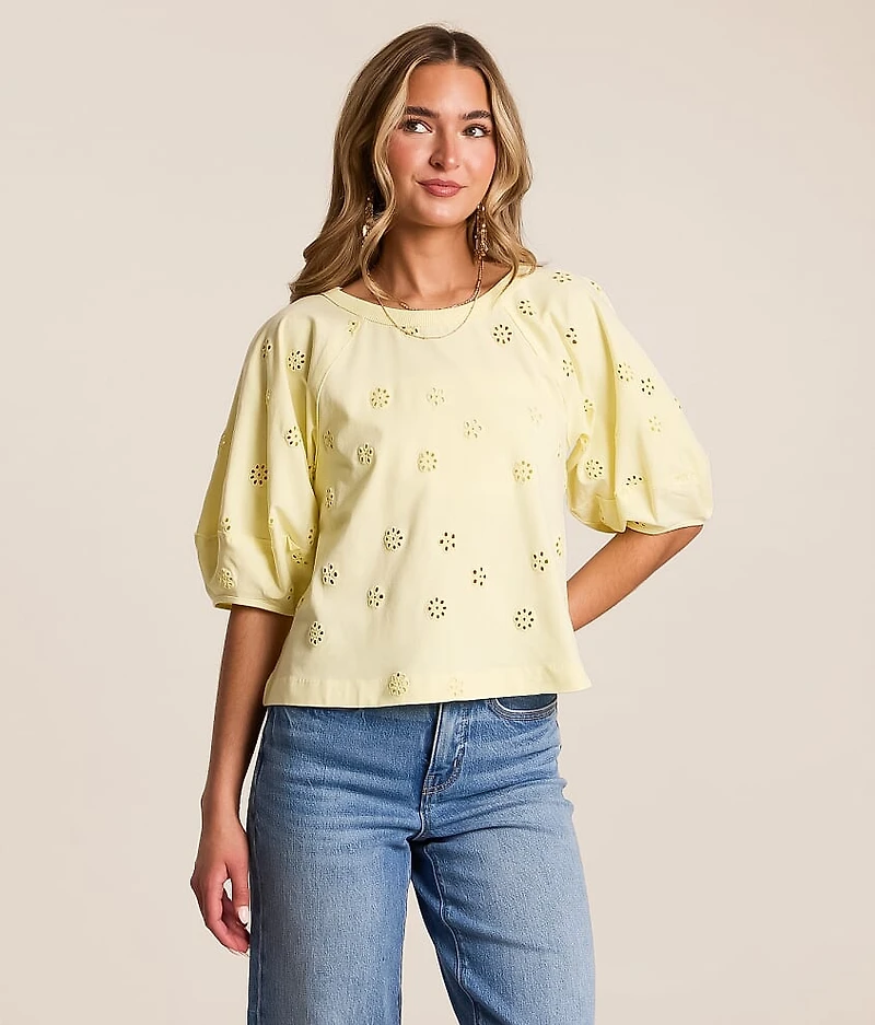 Jessie Eyelet Top
