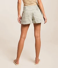 Luna Railroad Striped Pull-On Short