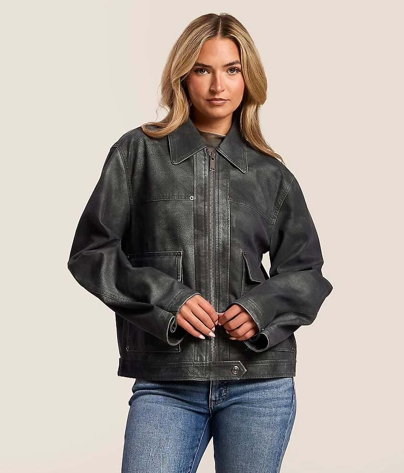 Blair Vegan Suede Jacket