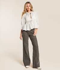 Forever Young Peplum Top