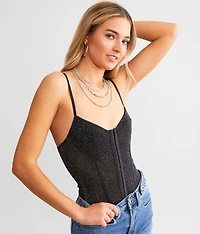 Shimmer Night Rhythm Corset Bodysuit