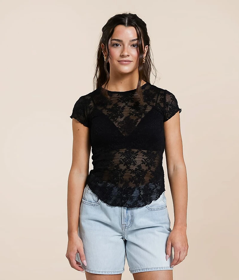 Ready To Go Lace Top