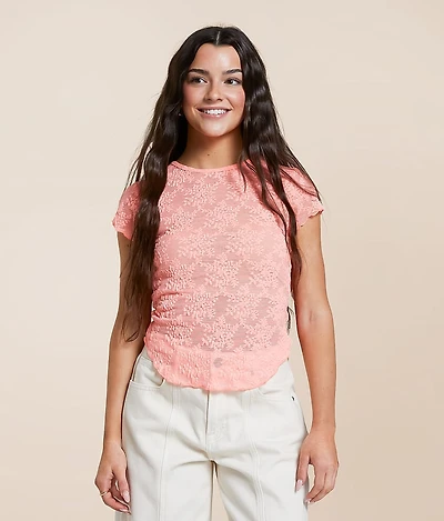 Ready To Go Lace Top