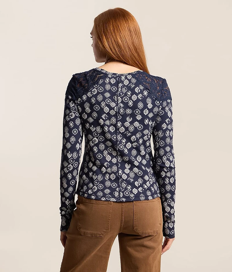 Made You Blush Lace Top