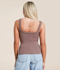 Clean Lines Henley Tank Top